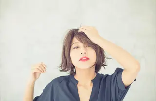 ミディアム カラー 【店長】木内 千晶のヘアスタイル