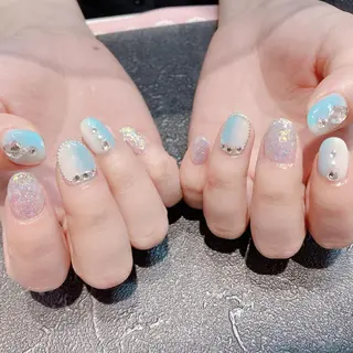 ネイル バニーアイズ　ネイル ニューオータニ博多店のネイルデザイン