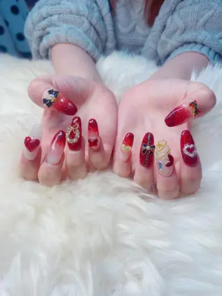 ロング 💜MIYA nail川崎店のネイルデザイン