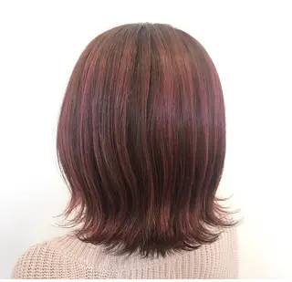 ショート カラー 阿部 響香のヘアスタイル