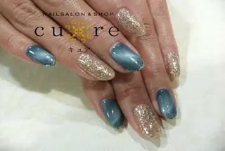 ミディアム ネイル ネイルサロン Cureのネイルデザイン