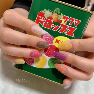 ネイル mayu 𓃠のネイルデザイン