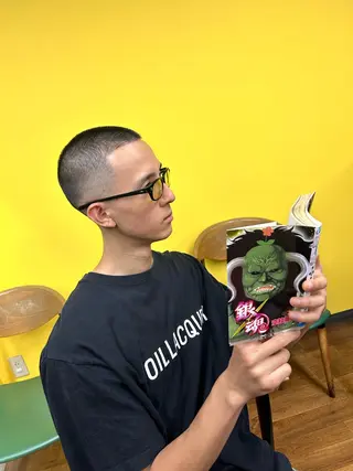 ショート メンズ ブラケン 恵太　アンソニーのヘアスタイル