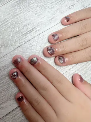 キッズ ネイル シェヌネイル JURAのネイルデザイン