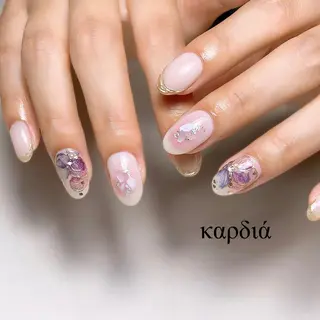 ネイル καρδιά -ｶﾙﾃﾞｨｱ-のネイルデザイン