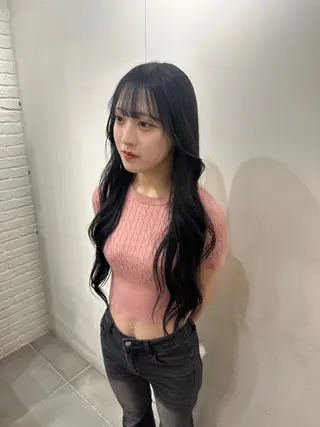 ロング レイヤーカット‎🤍 /ともえ🤎🧸のヘアスタイル