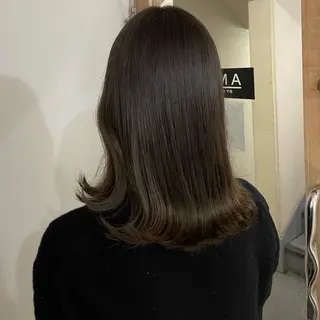 セミロング ナカヤマナナエ ♡のヘアスタイル