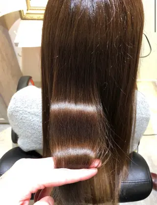 ロング カラー 艶髪カラー☘️ CHISATOのヘアスタイル