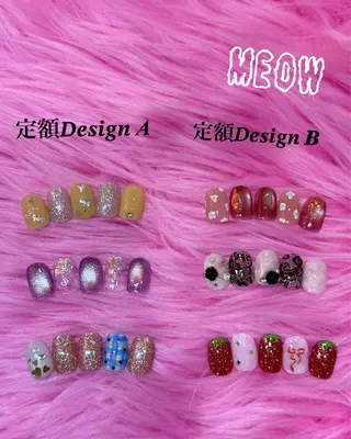ネイル BodyDesignSalonEene.所属・MEOW RANのネイルデザイン