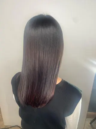 セミロング amon H&D 古船場店　髪質改善美容室所属・小倉/メンズ/ パーマ/下田亮斗のヘアスタイル