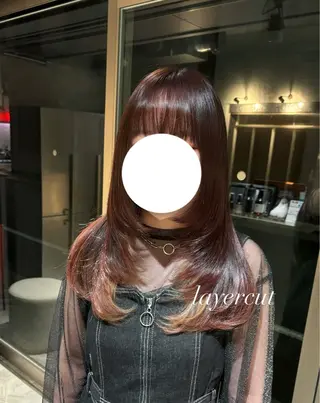 ロング 表参道/ハイトーン /yuiのヘアスタイル