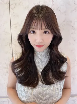 セミロング Sakura /韓国ヘア🪄︎︎のヘアスタイル