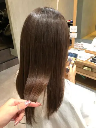 ロング VIEWユリナ メイク/ カットのヘアスタイル