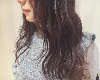 カラー ロング 竹内啓太 ボブのヘアスタイル