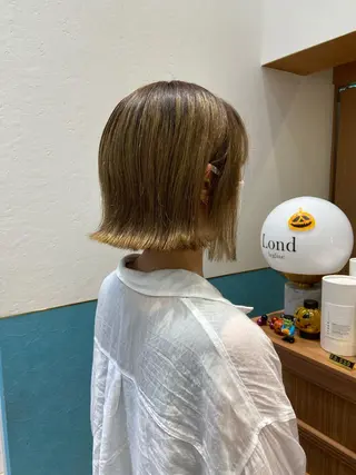 ミディアム 似合わせボブ💓/ 美髪縮毛✨豊嶋龍佑のヘアスタイル