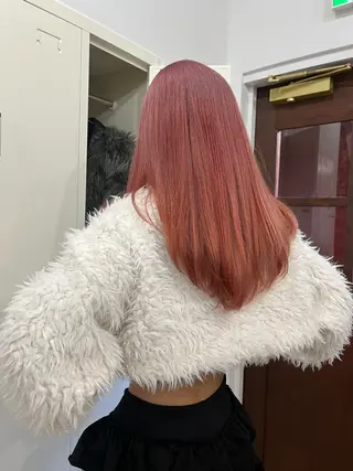 ロング カラー HEW所属・Sanaダブルカラー ✨️パルコ徒歩1分のヘアスタイル