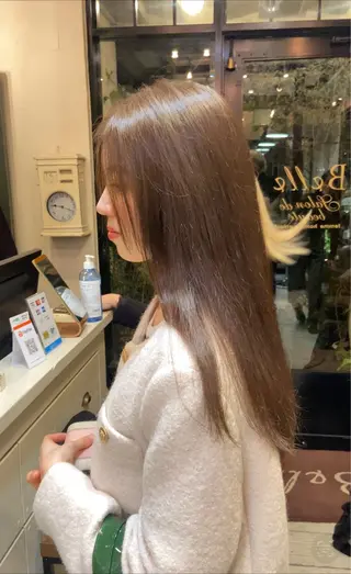 ロング カラー ダメージレス美容師 🌱水島侑理のヘアスタイル