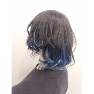 ミディアム LUXbe博多バスターミナル店所属・澤田 あきのヘアスタイル