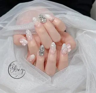 ロング カラー Bling Salonのネイルデザイン