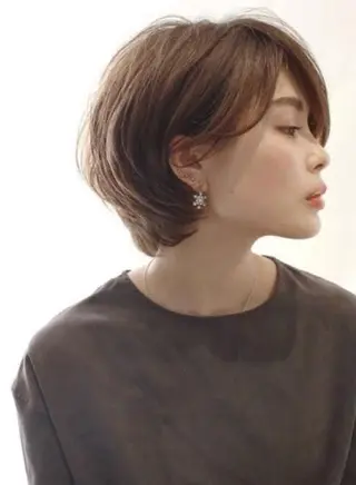 ショート もりた まおのヘアスタイル