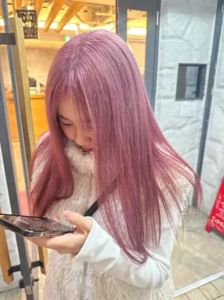 ロング カラー AIRI 🐈‍⬛のヘアスタイル