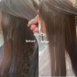 ロング カラー パーマ 🌷FUKA🌷 まろやかハイトーンのヘアスタイル