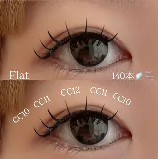 マツエク・マツパ ETERNO 小山店 髙橋里愛のマツエク・マツパデザイン