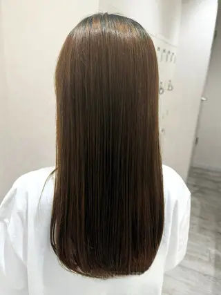 ロング パーマ 髪質改善縮毛矯正 💎TOMOのヘアスタイル