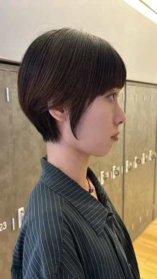 ショート 藤原 萌衣のヘアスタイル