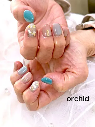 ネイル orchid ♡オーキッドのネイルデザイン