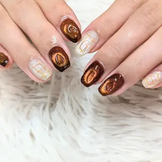 ネイル 會田 瑠衣のネイルデザイン