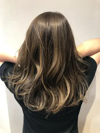 ロング カラー 🌟イメチェン美容師 🌟清水 大輝のヘアスタイル