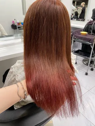 ロング カラー ダブルカラー/ 横浜/JURIのヘアスタイル