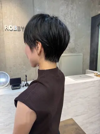 ショート ROBBY表参道所属・木村【似合わせ ショート】無料✨のヘアスタイル