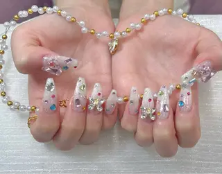 セミロング 一其 サロンのネイルデザイン