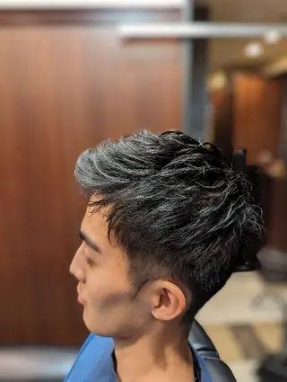 ショート ヒロ銀座所属・横須賀和也 ヒロ銀座一丁目のヘアスタイル