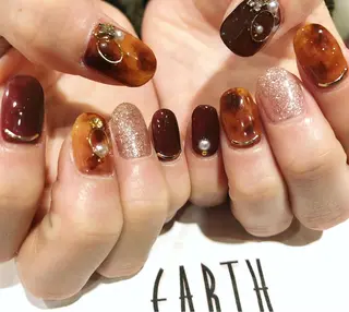 ネイル EARTH上尾店所属・藤倉 千恵美のネイルデザイン