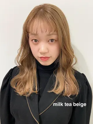 ロング カラー ヘアアレンジ merc.🌿💚 八幡真衣のヘアスタイル