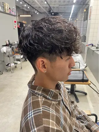 パーマ メンズ メンズ専門サロン wokeのヘアスタイル