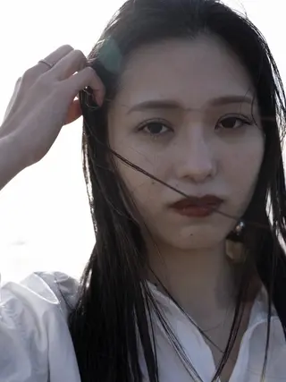 ロング 柳下 涼のヘアスタイル