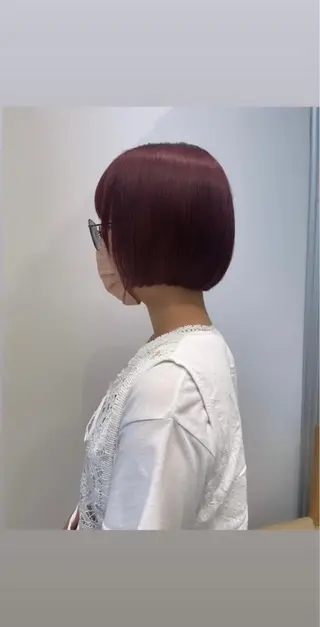 ショート 東京の技術を 京都で✂︎🕊️💖のヘアスタイル