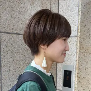 ショート ボブ/ショート /🦋服部ルミナ🦋のヘアスタイル