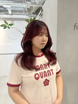 セミロング 顔周りcut・ご相談 ＝新宿しずく🇰🇷のヘアスタイル