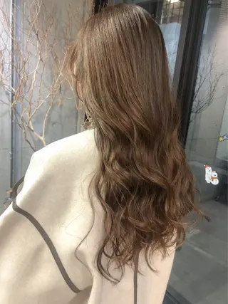 ロング カラー ya₥a/メンズカッ ト/透明感カラーのヘアスタイル