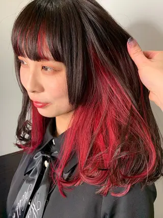 ロング カラー 立川/シールエクステ /みづきのヘアスタイル