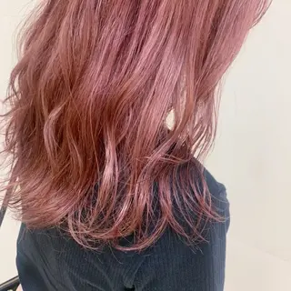 ミディアム カラー 北村 志織のヘアスタイル