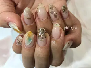 ネイル s/w ＿shokoのネイルデザイン