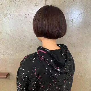ショート カラー 二宮 早智子のヘアスタイル