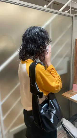 ミディアム パーマ 原宿/ケパーマ 🧺ユウマのヘアスタイル