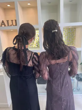 alu所属・alu yuinaのヘアスタイル